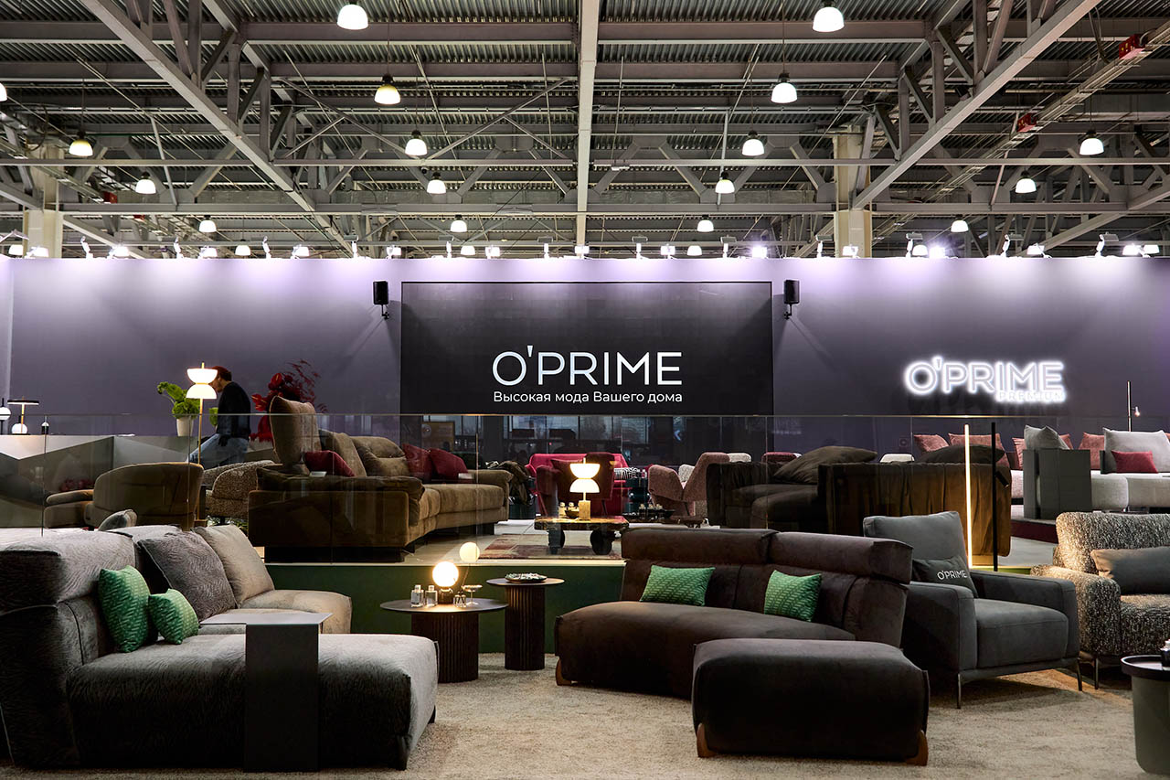 O’PRIME на выставке Мебель-2025 O’PRIME на выставке Мебель-2025