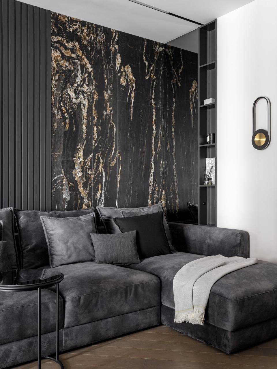 Темные оттенки в интеньере Темные оттенки в интеньере