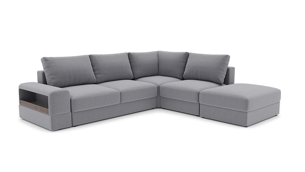 Диван Модульный (П33Л(полка)-Т2С-С5С-А1С-А9П)