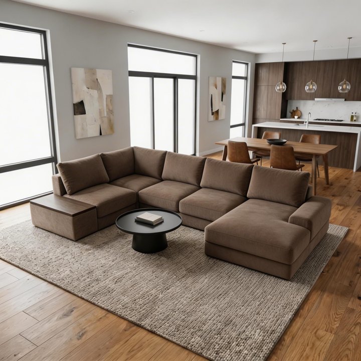 Диван Модульный (А71СД-А1С-С5С-Т2С-К8П)