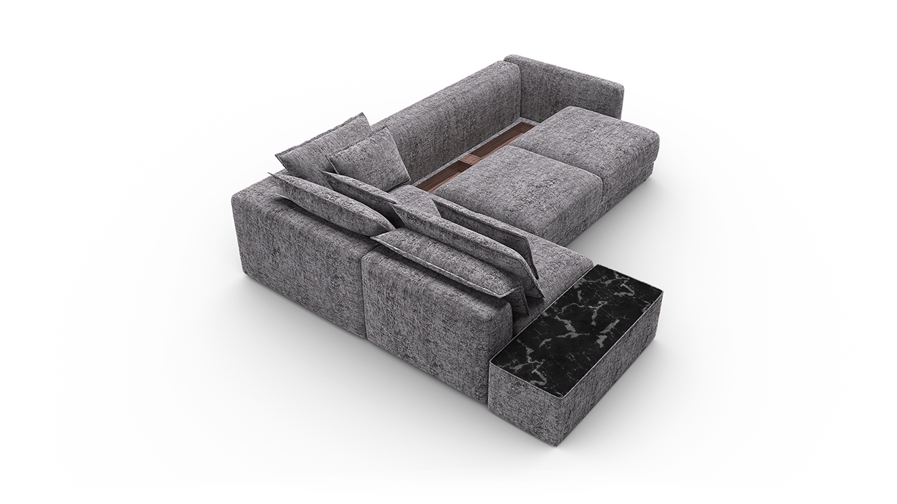 Диван Угловой (А71СК-А1С-С5С-Т2П)