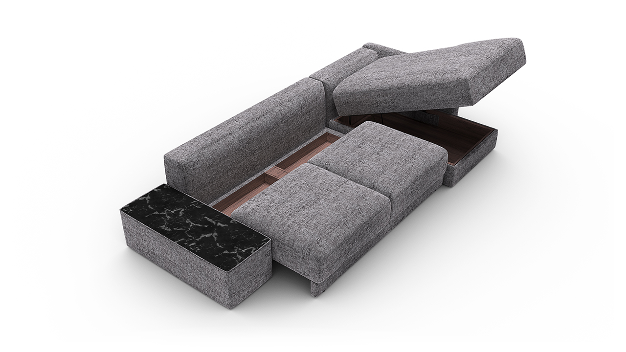 Диван Угловой (А71СК-Т2С-К8П)