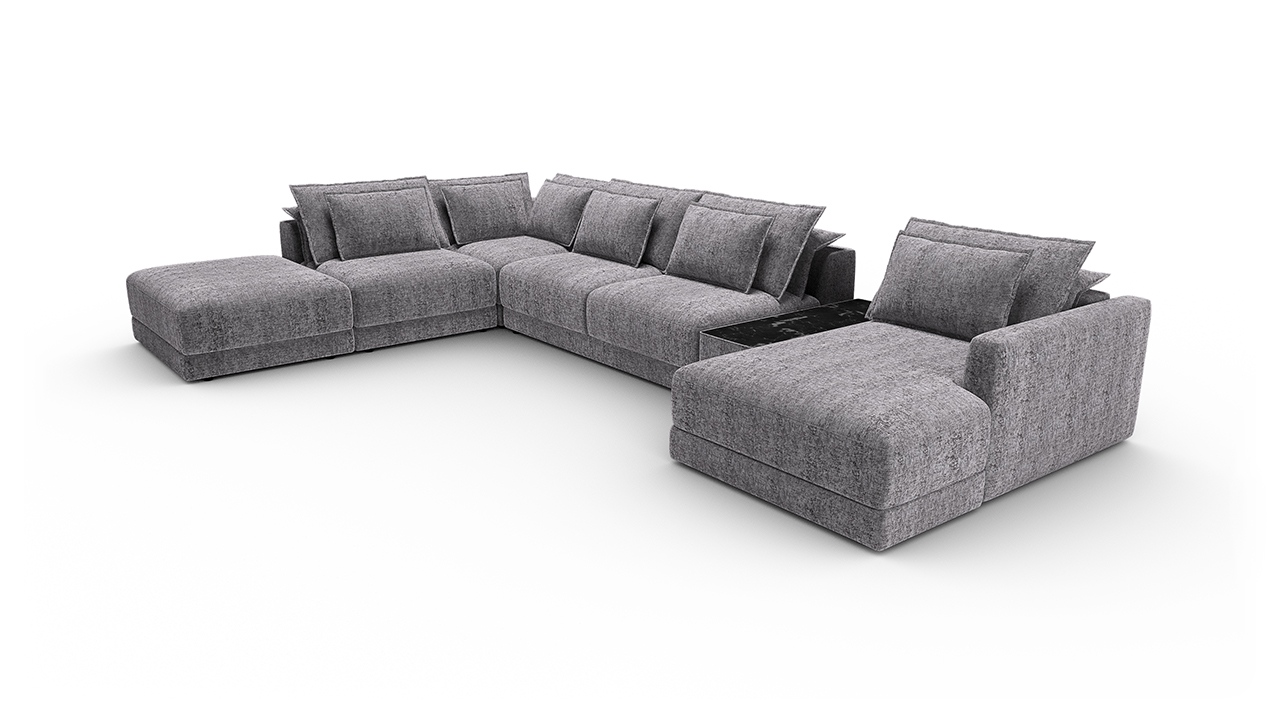 Диван Модульный (А9С-А1С-С5С-Т2С-А71СК-К8П)