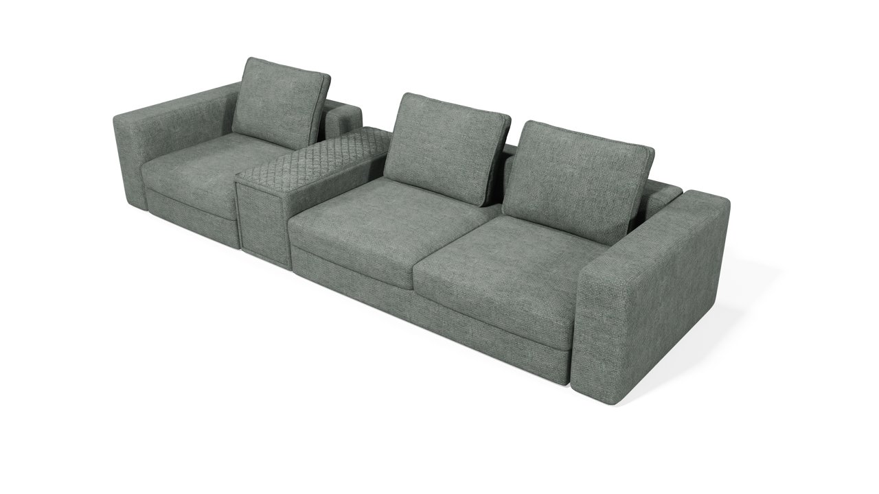 Диван Модульный (А4Л-А1С-ПСс-Т2С-А4П)