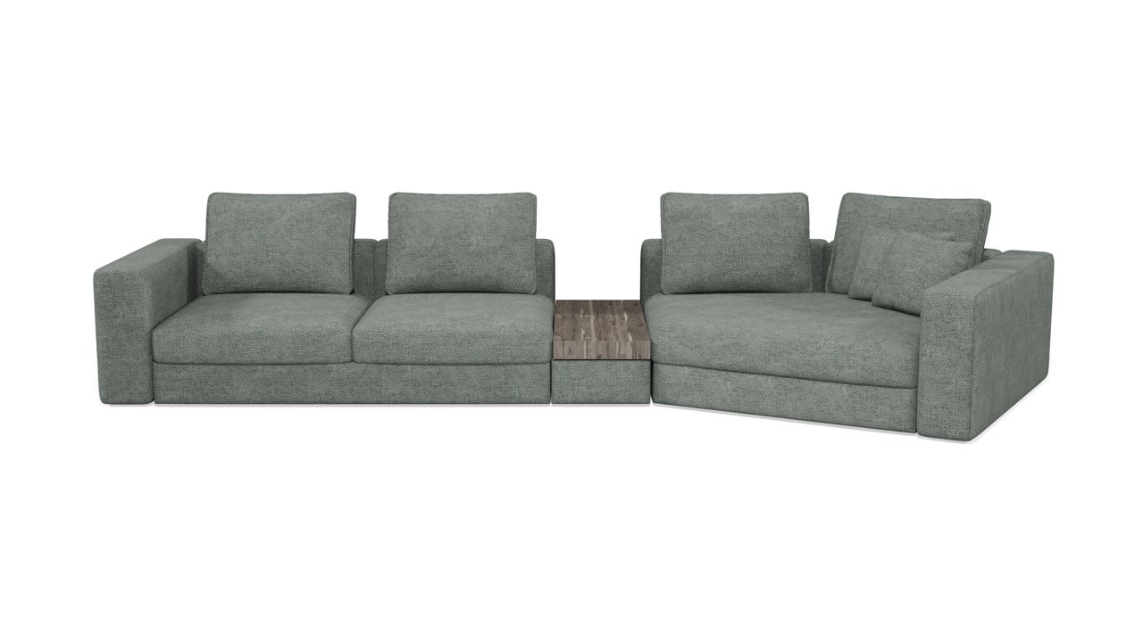 Диван Модульный (А4Л-Т2С-А71СД-У2П)