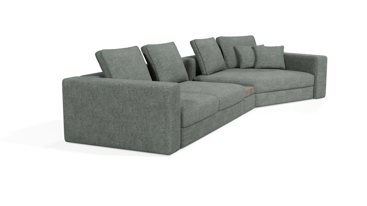 Диван Модульный (А4Л-Т2С-А71СД-У2П)