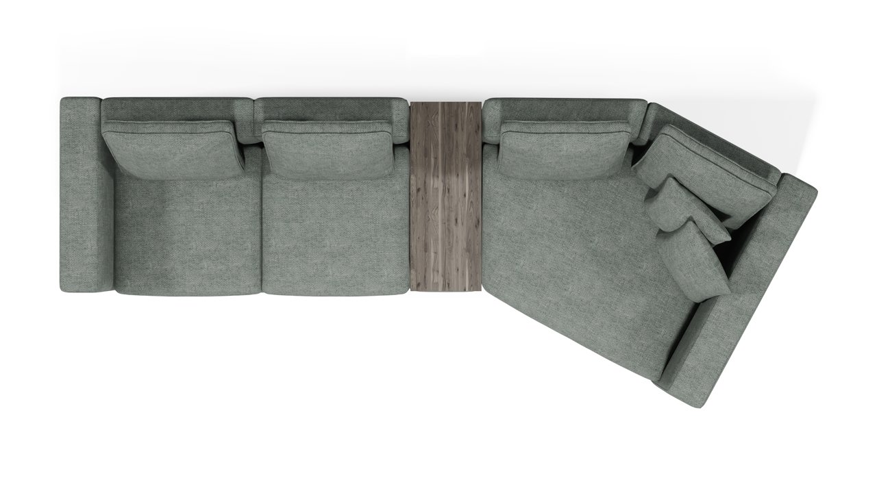 Диван Модульный (А4Л-Т2С-А71СД-У2П)