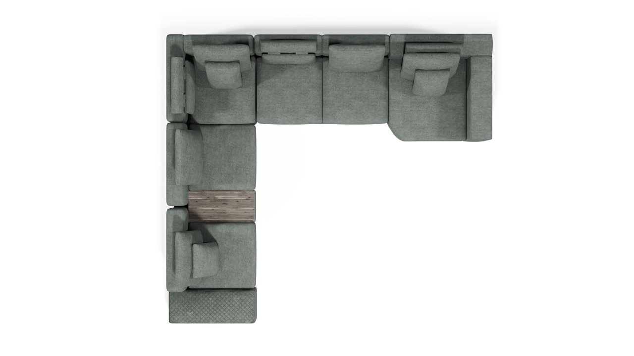 Диван Угловой (А71С(с)-А11Л-А91СД-А11П-С5С-Т2С-А5С)