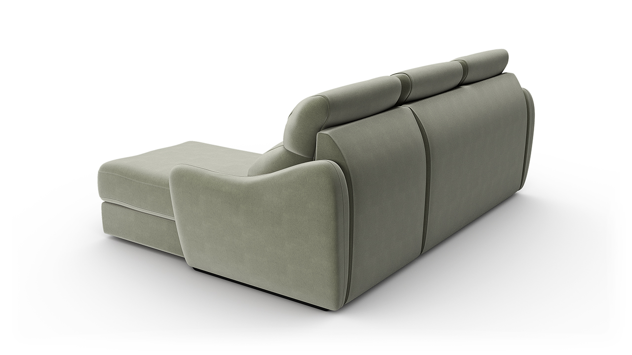 Диван Угловой (А41Л-В3С-К8С-А41П)