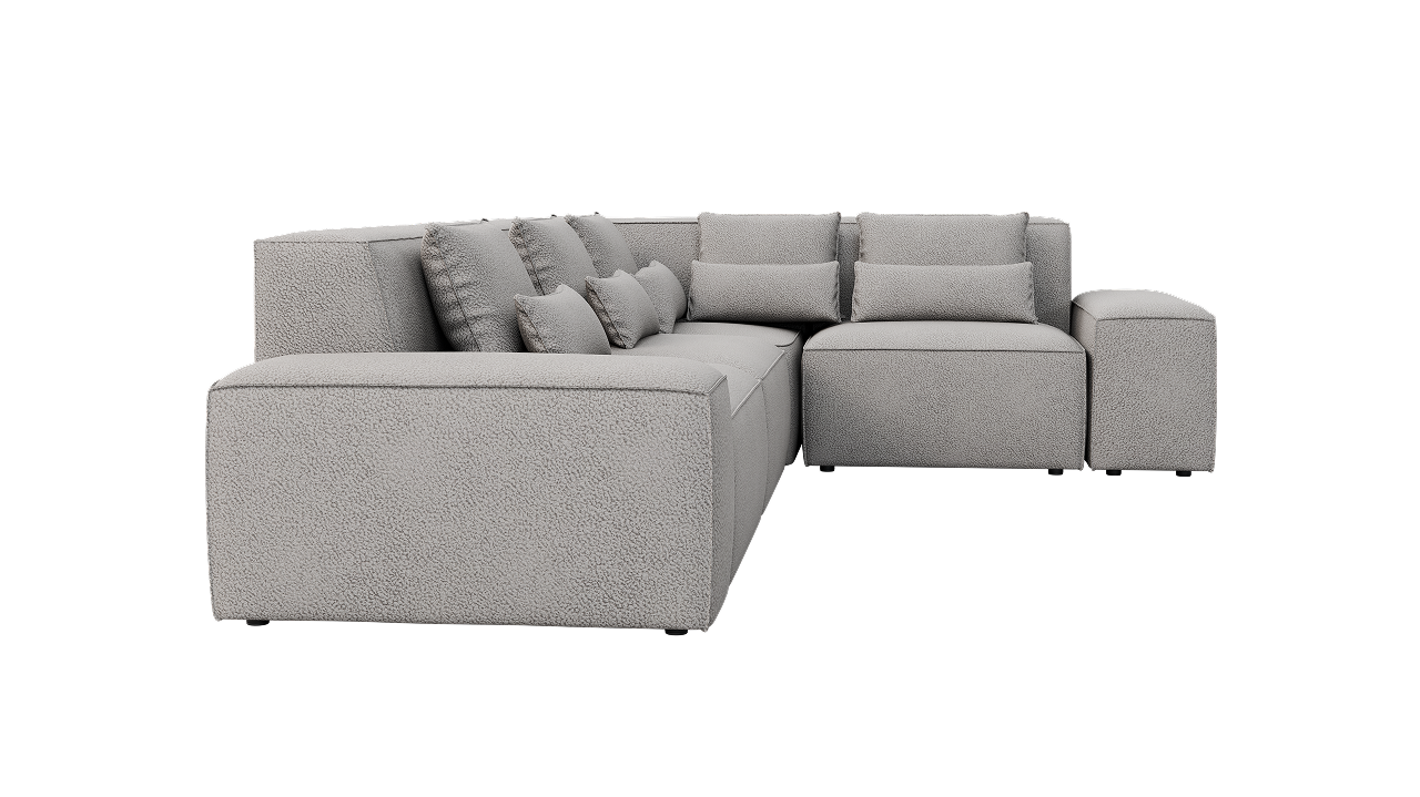 Диван Модульный (A7O-E1C-E1C-A5C-A1C-A7O)