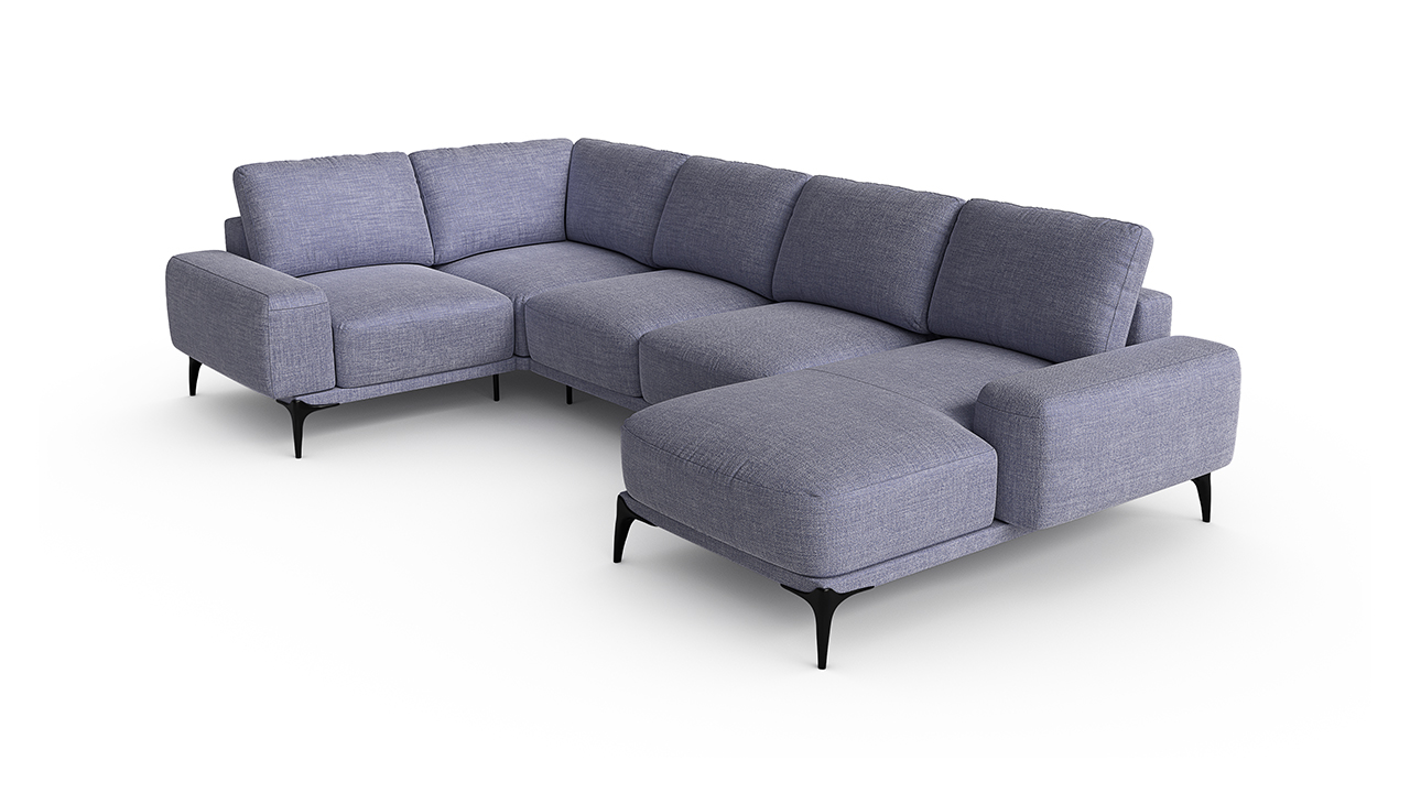 Диван Модульный (К12Л-С5С-Т2С-К8П)