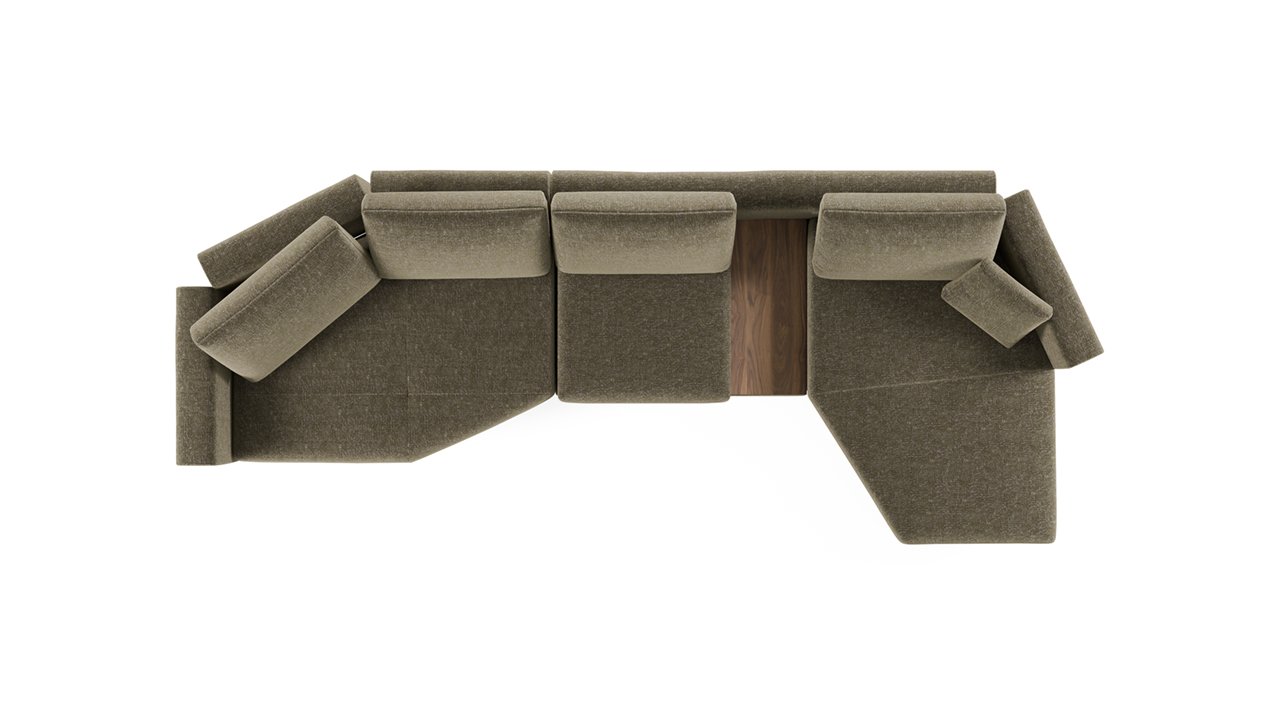 Диван Модульный (У2Л-КП1П-А6П)