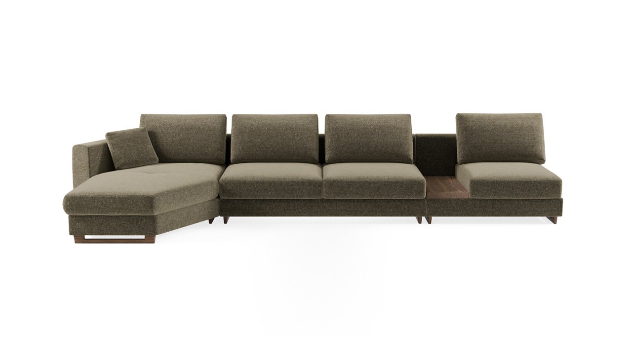 Диван Модульный (А6Л-Т2С-КП1Л)