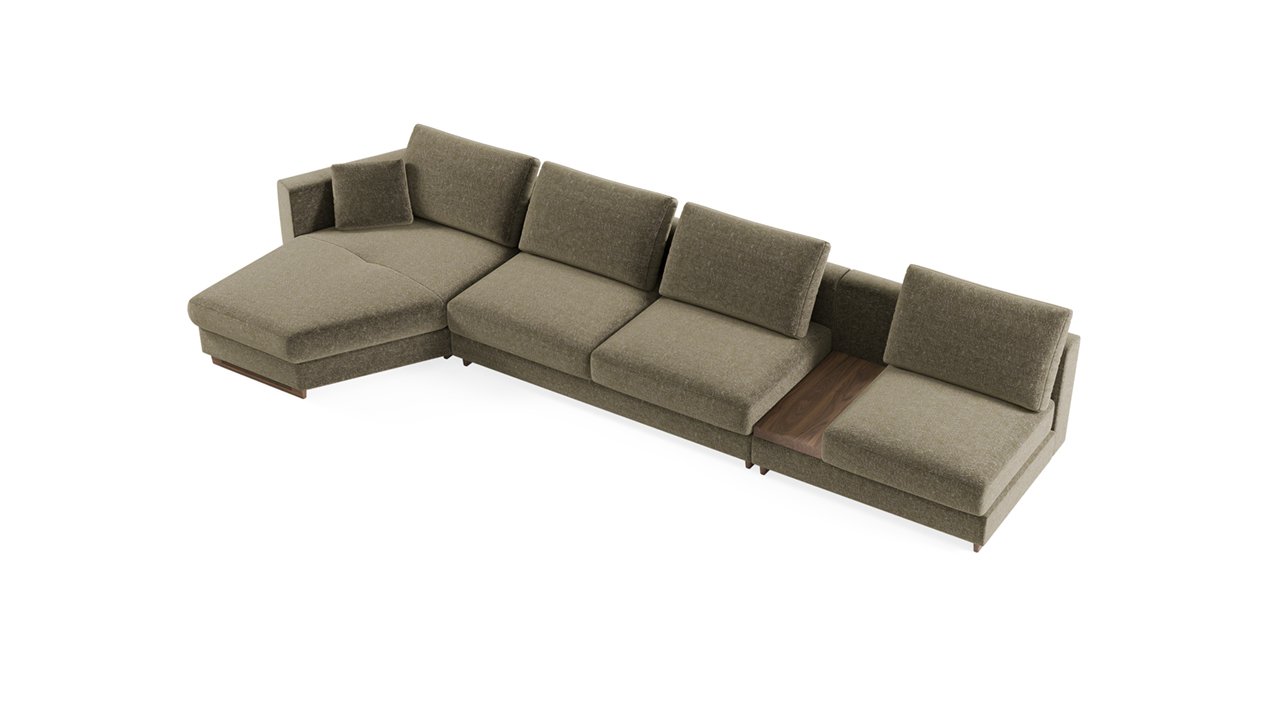 Диван Модульный (А6Л-Т2С-КП1Л)