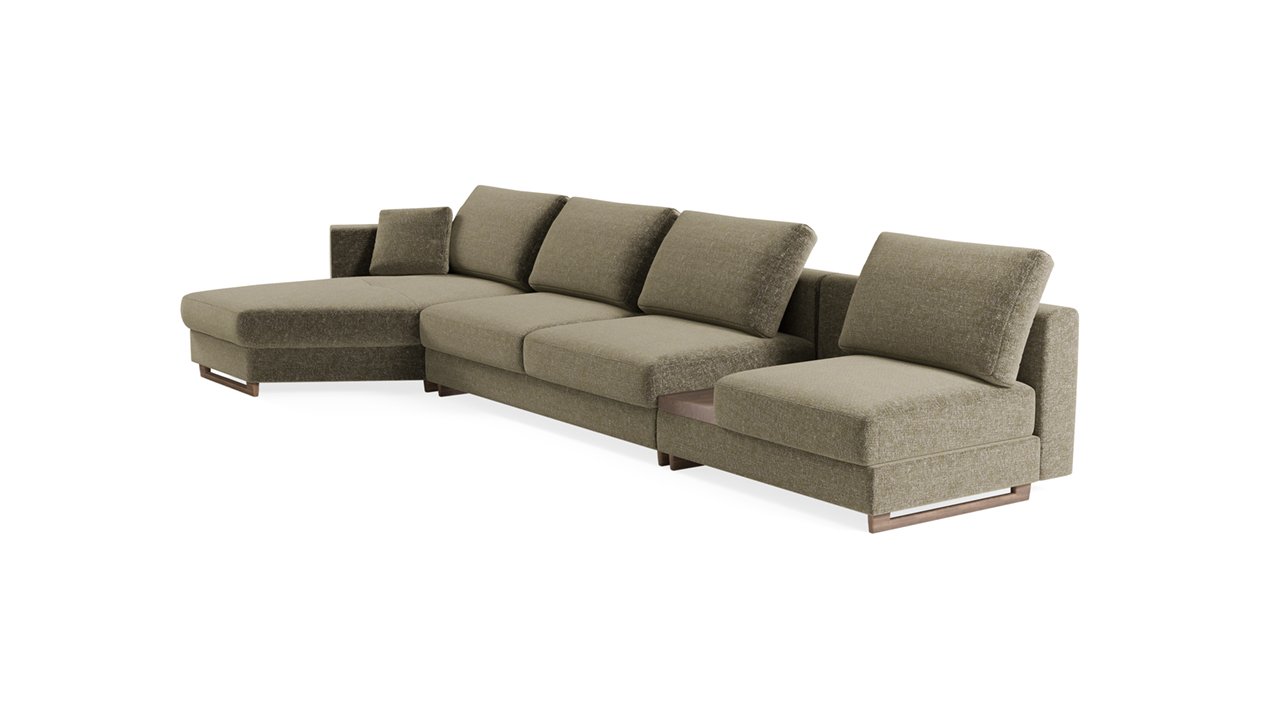 Диван Модульный (А6Л-Т2С-КП1Л)