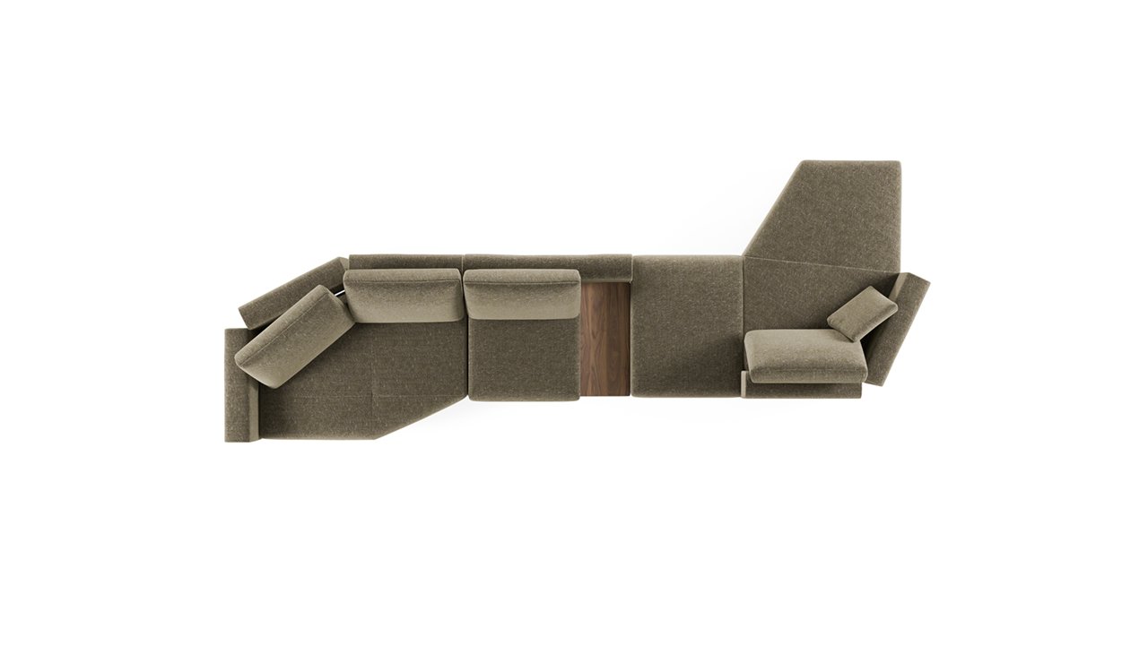 Диван Модульный (А6Л-К7С-КП1П-У2Л)