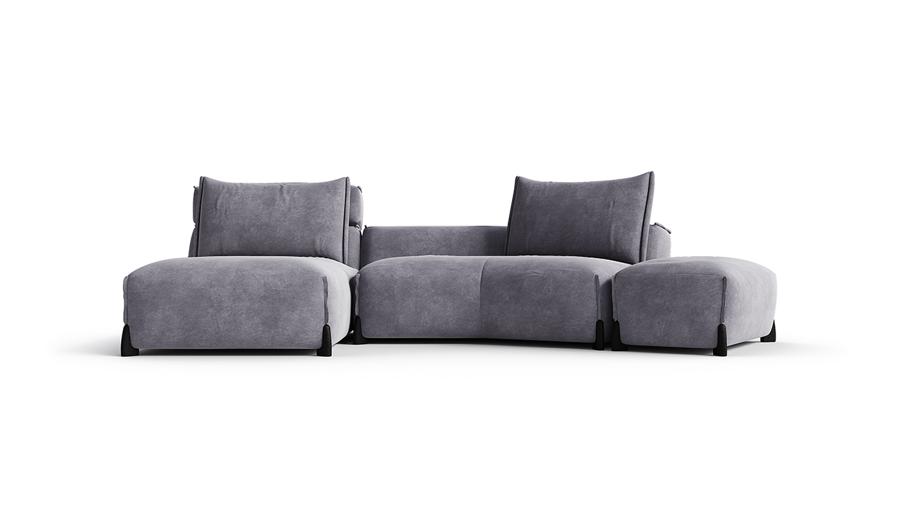 Диван Модульный (К6C-У3С-А7С)