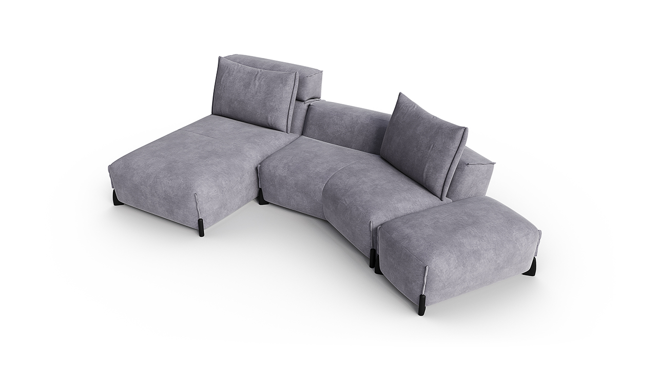 Диван Модульный (К6C-У3С-А7С)