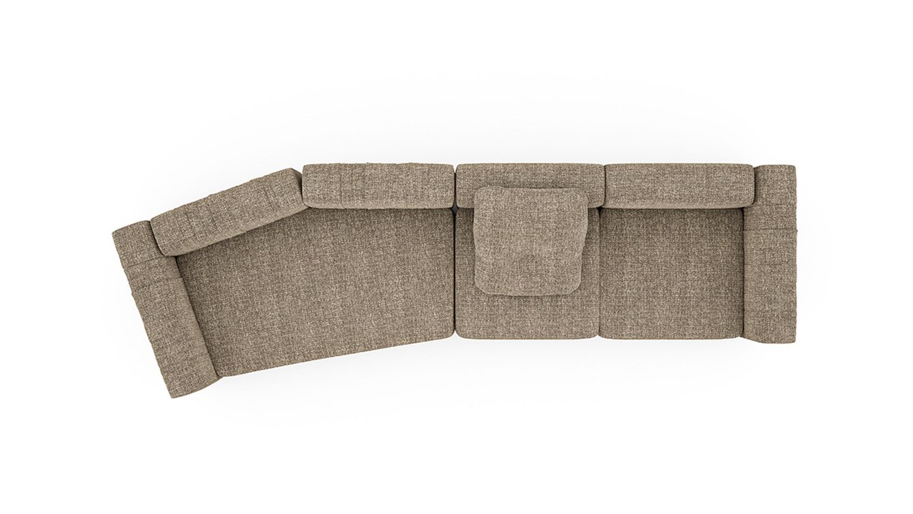 Диван Модульный (А4Л(ДР)-У2О(ДР-ДР)-Т1С-Т1С-А4П(ДР))