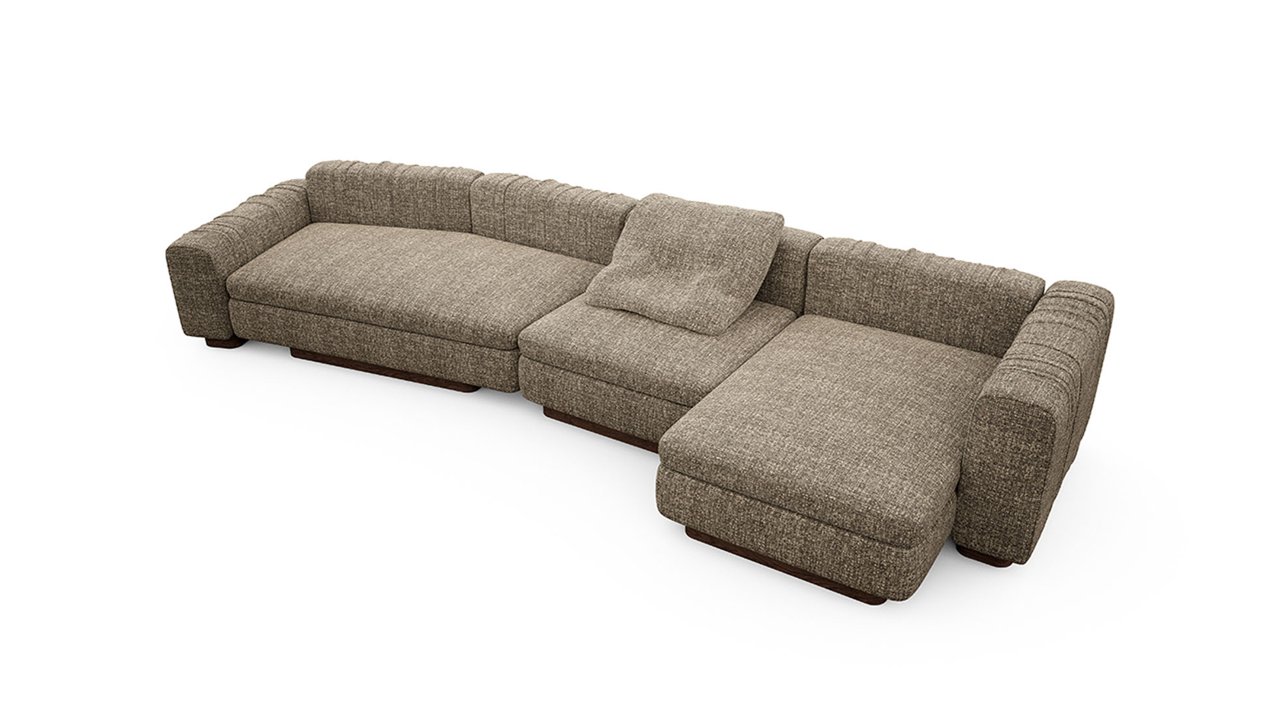 Диван Модульный (А42Л(ДР)-У2О(ДР-ДР)-Т1С-К6О(ДР)-А4П(ДР))