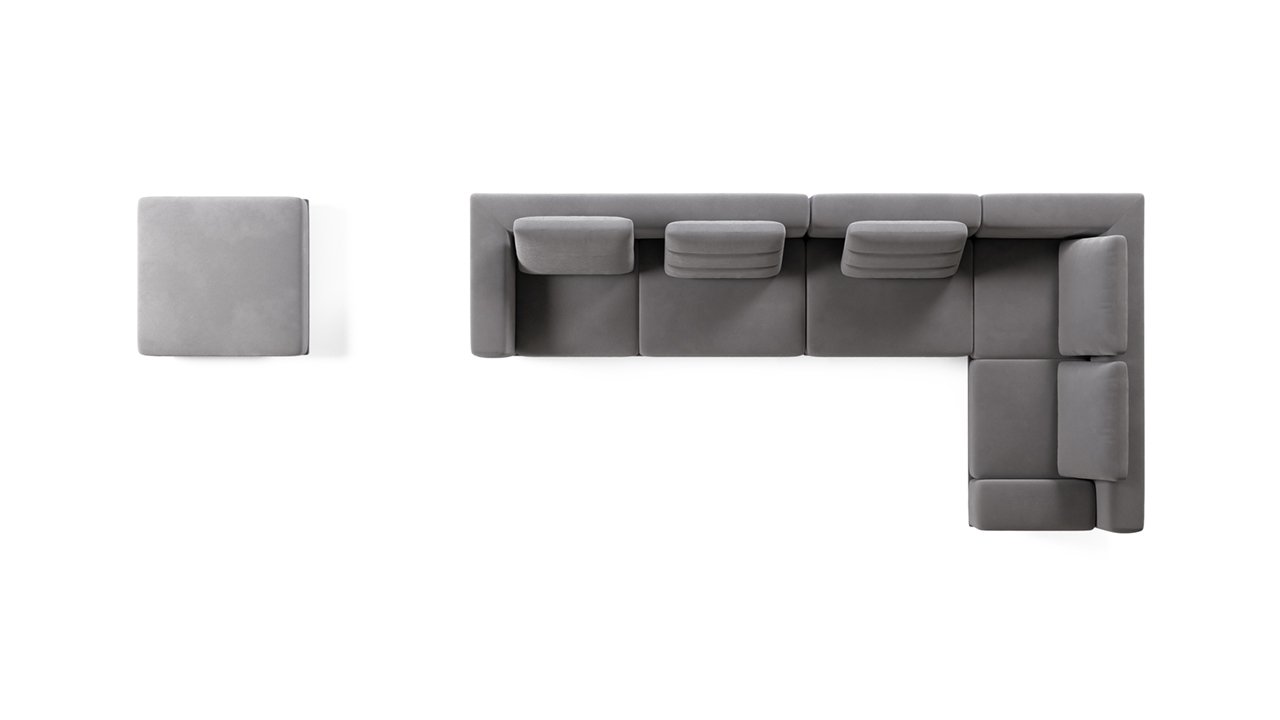 Диван Модульный (У2П-А1С-У4П + А7О)