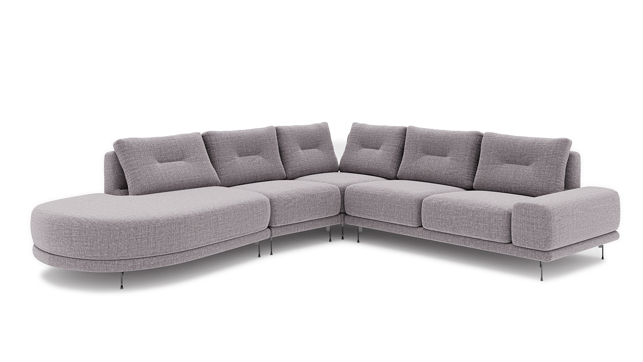 Диван Модульный (ОА7Л-А1С-С5С-А2П)