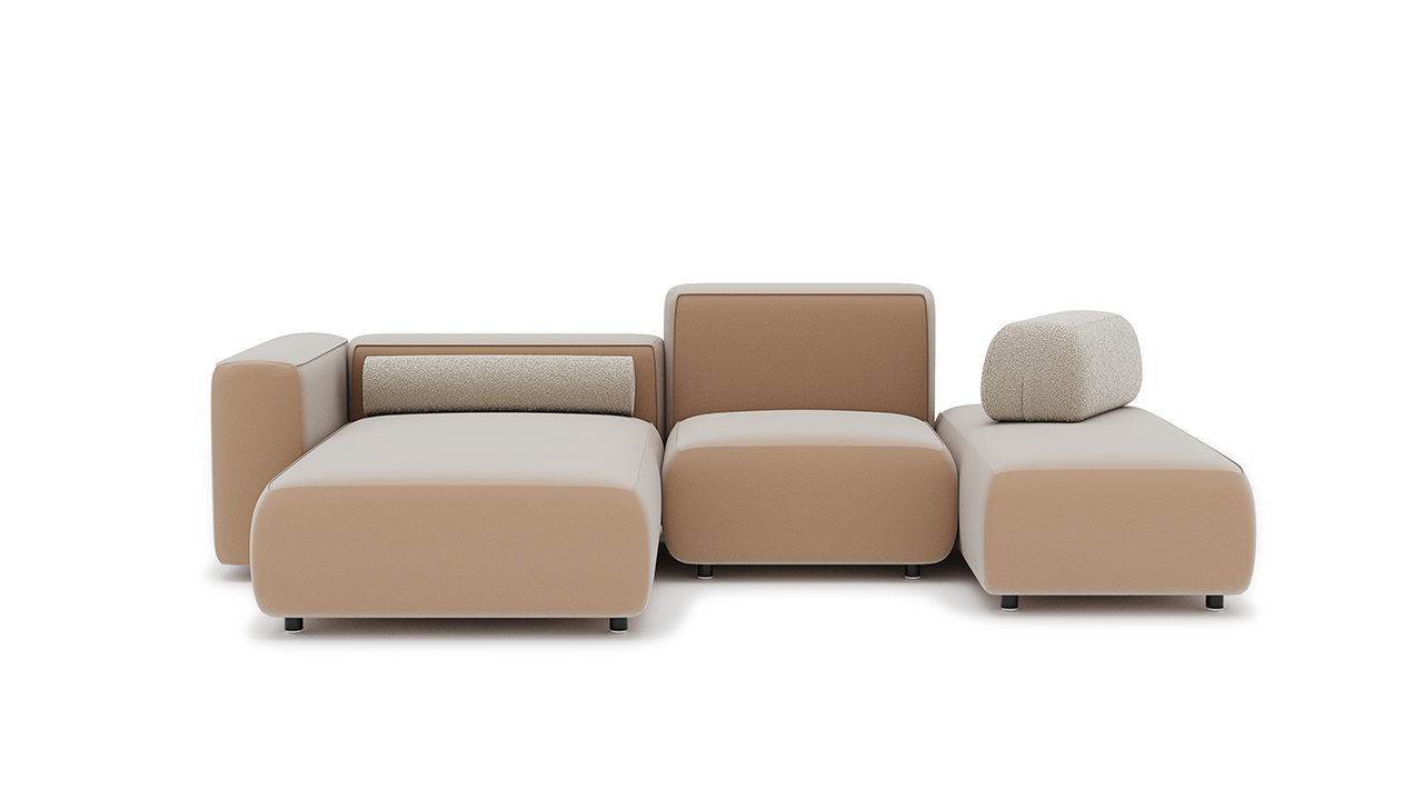 Диван Модульный (А4Л-А6О(h580)-А11О(h720)-А7О)