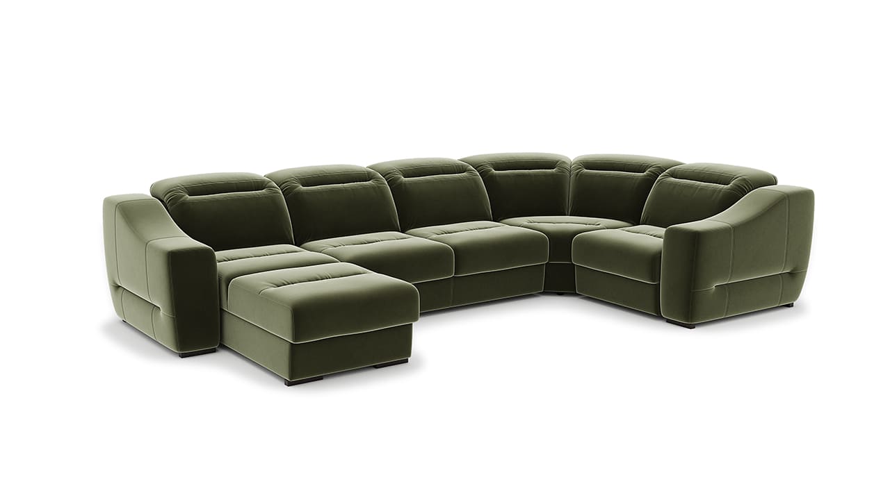 Диван Модульный (А4Л-К6С-В3С-А5С-К1С-А4П)