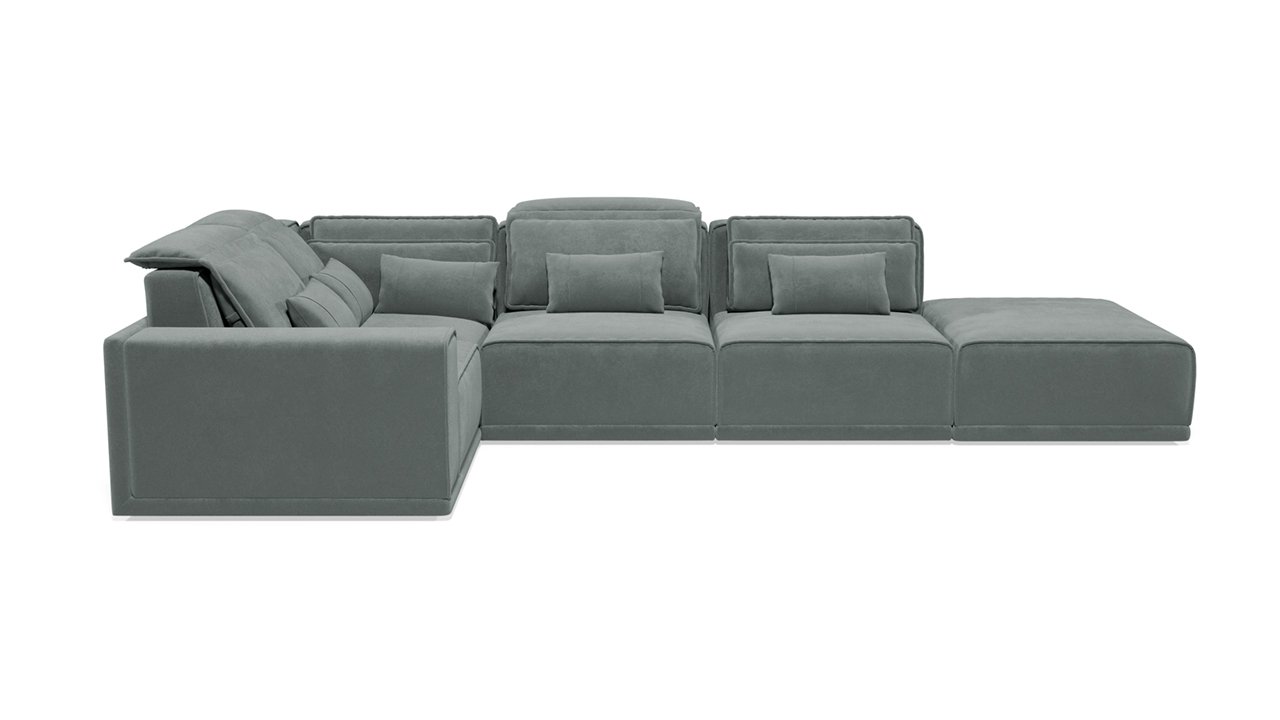 Диван Угловой (К1Л-С5С-Т1С-Т1С-К7С)