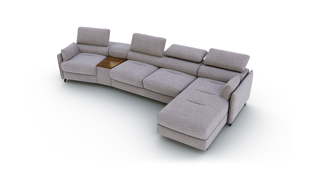 Диван Модульный (А4Л-Р1С-ТСД-В3С-К6С-А4П)