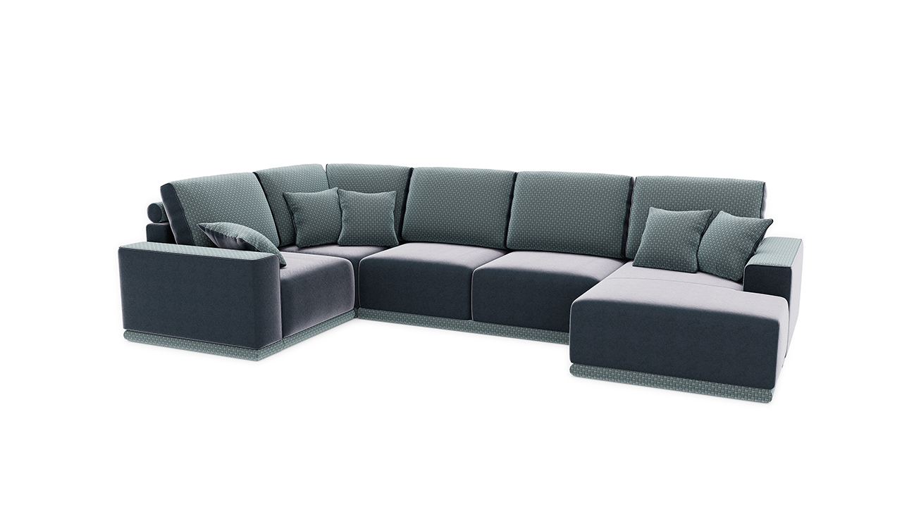 Диван Модульный (А4Л-А1С-С5С-Т2С-К8П)