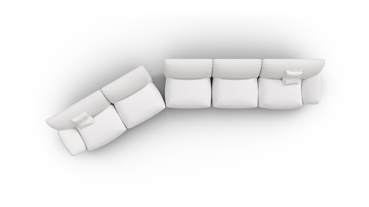 Диван Модульный (А1Л-А1С-А1С-А1С-А1П)