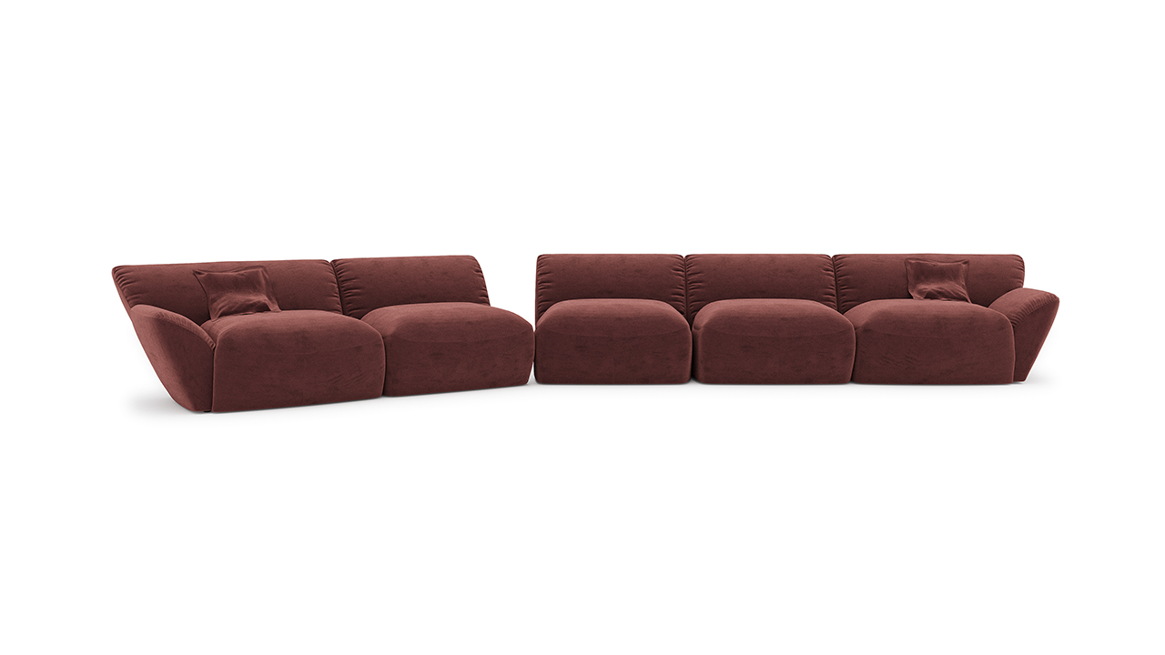 Диван Модульный (А1Л-А1С-А1С-А1С-А1П)