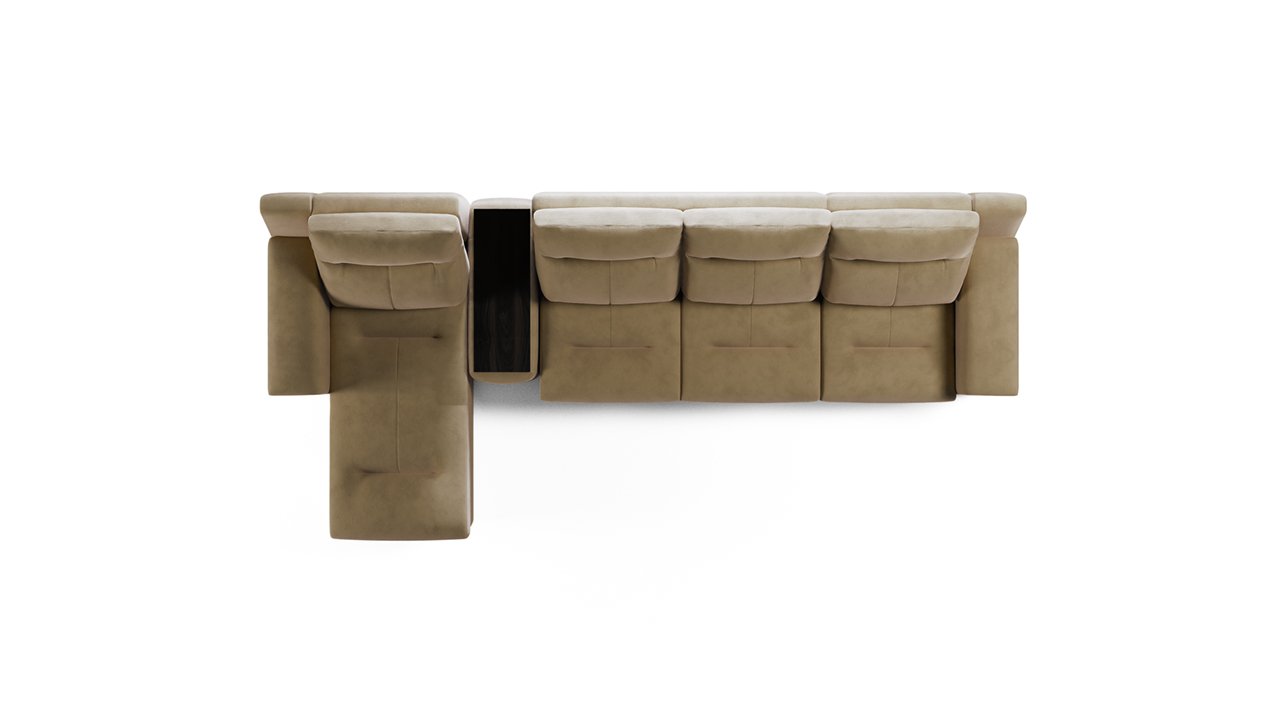 Диван Модульный (К8Л-ПСД-В3С-К1П)