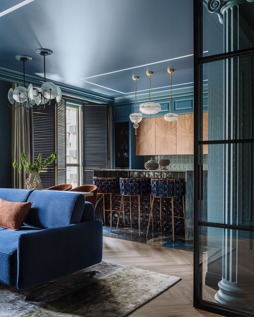 Яркий и эмоциональный проект с диваном KOR