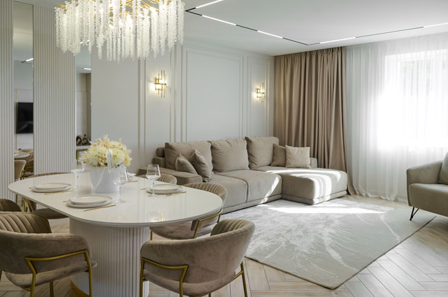 Элегантность с диваном TAYLOR