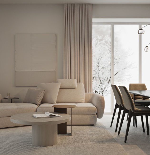 SNOB в природной палитре бежевого оттенка